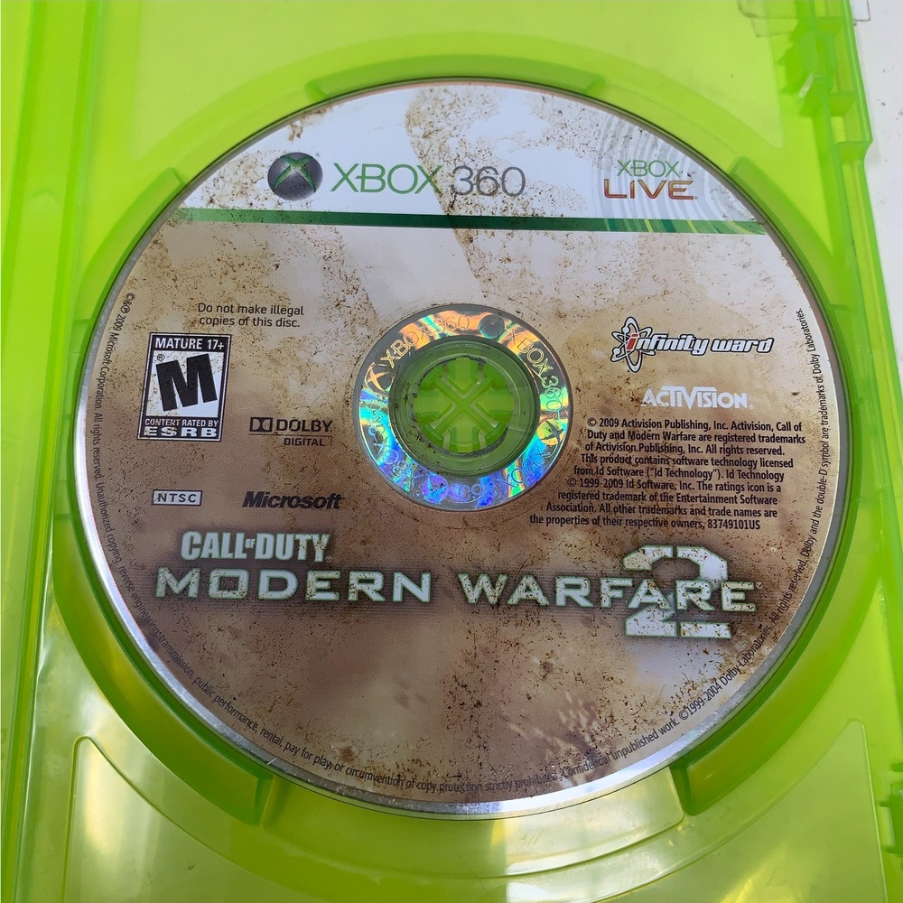 Call of Duty: Modern Warfare 2 Microsoft Xbox 360 Game Disc Only Untested